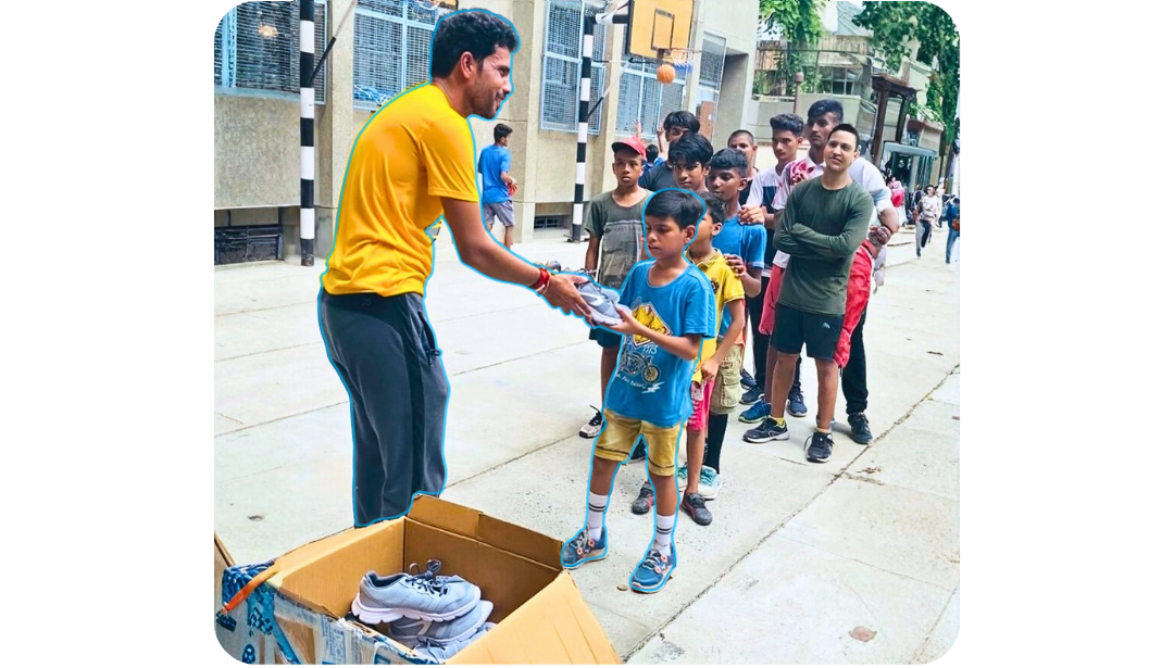 Access Equal Opportunity Kits Shoes Support Ib Sports Foundation Academy