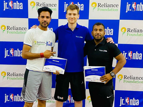 Jr. NBA Coach for Delhi Girls Team