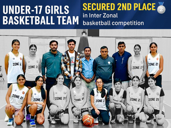 Inter-Zonal Silver: Under-17 Girls Team