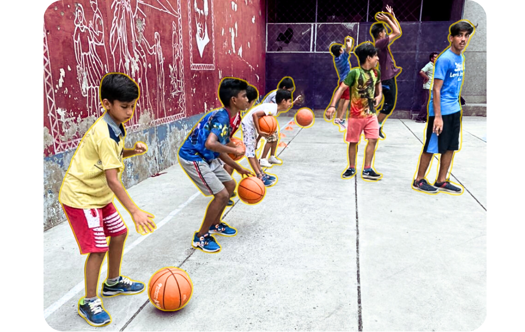 Coaching Orphanage Basketball Ib Sports Foundation Academy