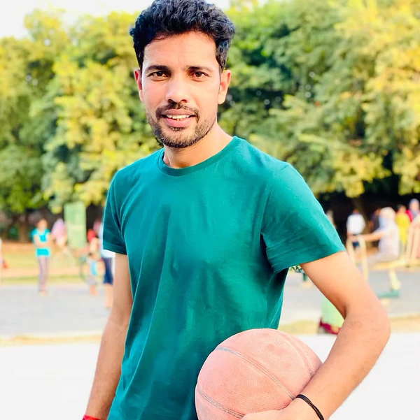 Coach Ishwar Bhati Indian National Basketball Coach IB Sports Academy Delhi